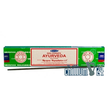 Satya Nag Champa Ayurveda 15g Incense Räucherstäbchen