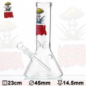 Mushroom Beaker Glasbong 14.5 Ice 23 cm