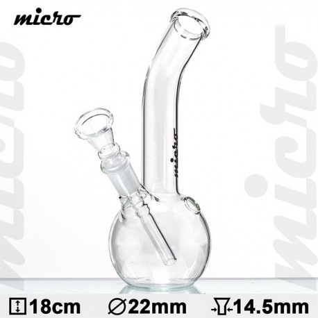 Micro Bouncer Glasbong 14.5 Bubble 18 cm