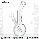 Micro Bouncer Glasbong 14.5 Bubble 18 cm