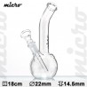 Micro Bouncer Glasbong 14.5 Bubble 18 cm