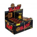 Box 50x RAW Black Filtertips Small 50 Blatt