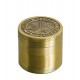  Amsterdam Green Grinder 4-teilig 40 mm Gold