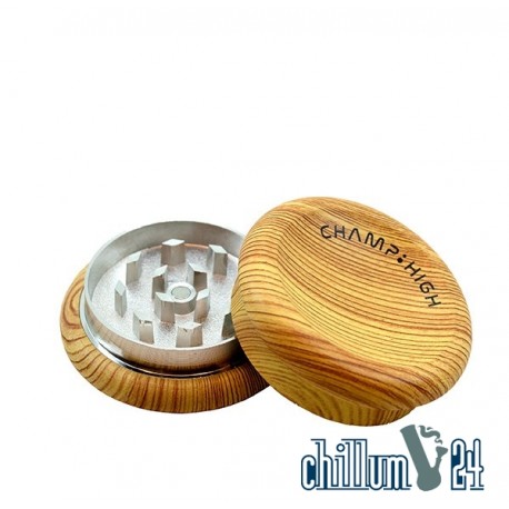 Champ High Holzgrinder mit Mühle aus Metall 50 mm 