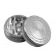 Magno Mix Alu-Grinder 50 mm 2-Teilig Silber