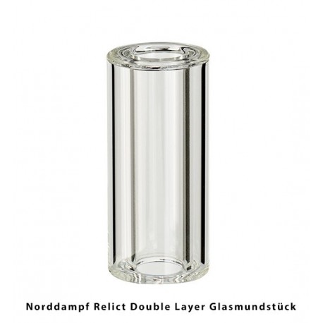 Norddampf Relict Double Layer Glas Mundstück