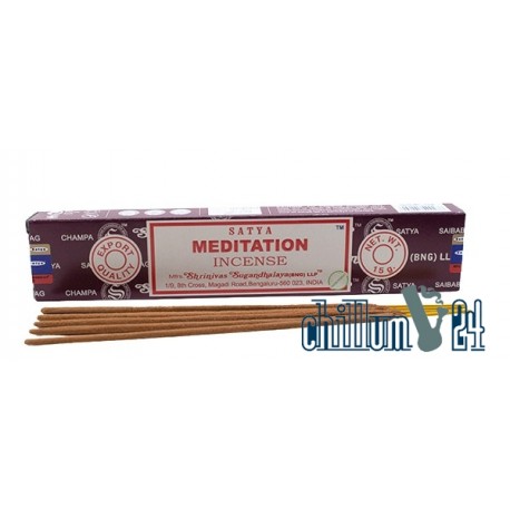 Satya Meditation 15 g Incense Räucherstäbchen