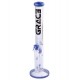 Grace Glass Limited Edition Straight Bong Blue 