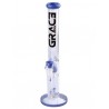 Grace Glass Limited Edition Straight Bong Blue 